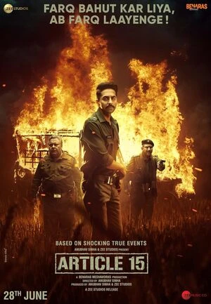 Article 15 2019 Hindi Audio Article 15 2019 Hindi Audio
